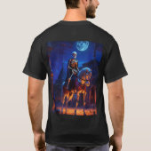 アメリカ伝統的のタトゥーをテーマにしたTシャツ Tシャツ (裏面)