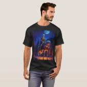アメリカ伝統的のタトゥーをテーマにしたTシャツ Tシャツ (正面フル)