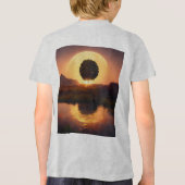 アメリカ伝統的のタトゥーデザインTシャはっきりしたツ – , トライブレンドＴシャツ (裏面)