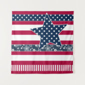 アメリカ伝統的の戦艦の国旗の色は赤い海軍w タペストリー (正面(横))