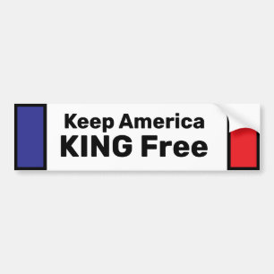 アメリカ保キング・フリー バンパーステッカー