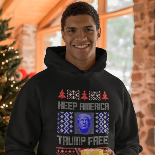 アメリカ保トランプフリーおもしろいクリスマスTシャツ Tシャツ