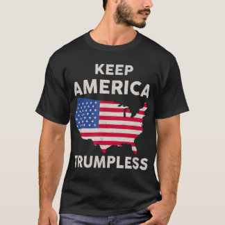 アメリカ保トランプレス Tシャツ