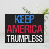 アメリカ保トランプレスI 招待状 (スタンド正面)