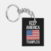 アメリカ保トランプレスIII キーホルダー (正面左)