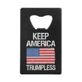 アメリカ保トランプレスIII クレジットカード栓抜き (裏面)