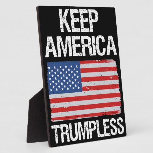 アメリカ保トランプレスIII フォトプラーク (側面)