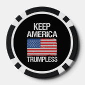 アメリカ保トランプレスIII ポーカーチップ (裏面)