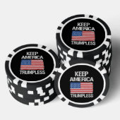 アメリカ保トランプレスIII ポーカーチップ (積み重ね)