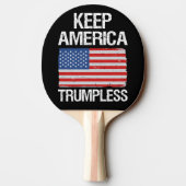 アメリカ保トランプレスIII 卓球ラケット (裏面)