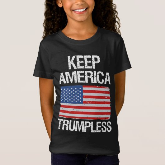 アメリカ保トランプレスIII Tシャツ (正面)