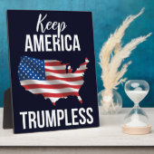 アメリカ保トランプレスIV フォトプラーク (側面)