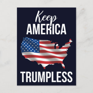 アメリカ保トランプレスIV ポストカード