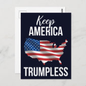 アメリカ保トランプレスIV ポストカード (正面/裏面)