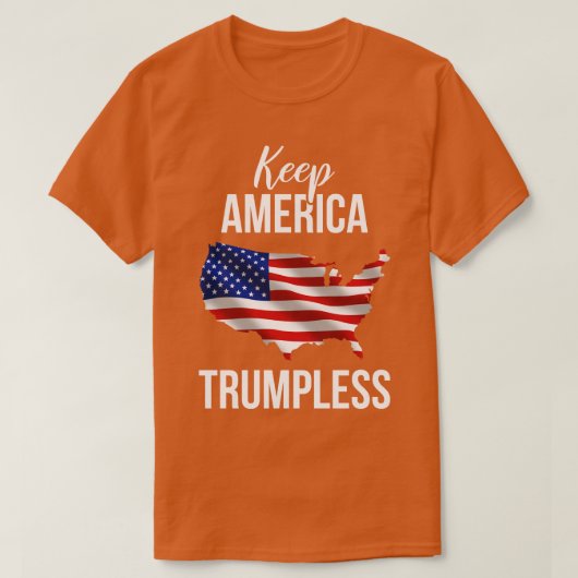 アメリカ保トランプレスIV Tシャツ (デザイン正面)