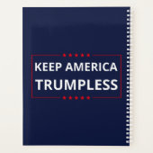 アメリカ保トランプレスVI プランナー手帳 (裏面)