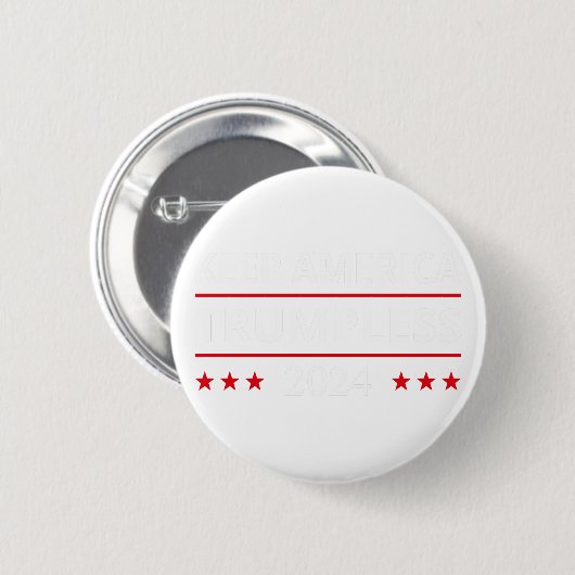 アメリカ保トランプレスVII 缶バッジ (正面&裏面)