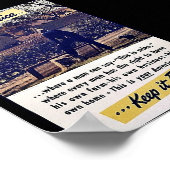 アメリカ保無料！ ポスター (角)