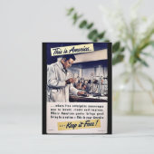 アメリカ保無料！ ポストカード (スタンド正面)