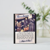 アメリカ保無料! ポストカード (スタンド正面)