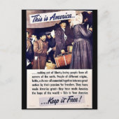 アメリカ保無料! ポストカード (正面)