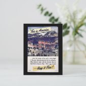 アメリカ保無料! ポストカード (スタンド正面)