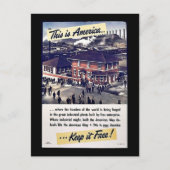 アメリカ保無料! ポストカード (正面)