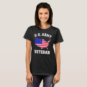 アメリカ信じ合衆国の女性メンズキッズB Tシャツ (正面フル)