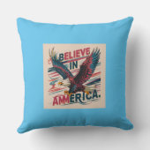 アメリカ信じ愛国枕» クッション (裏面)