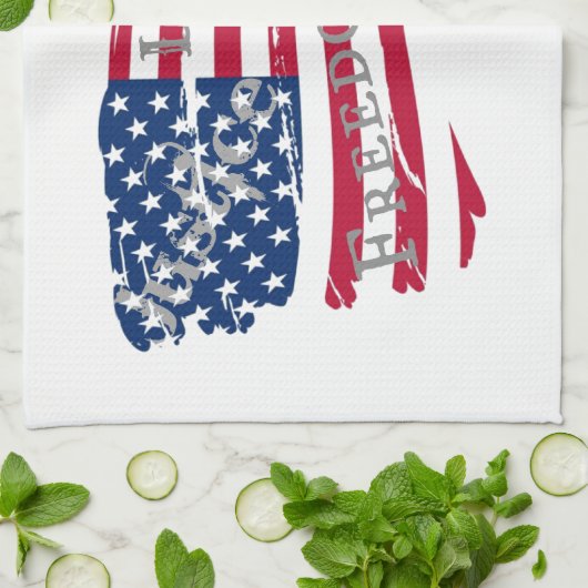 アメリカ値 キッチンタオル (折り畳み)