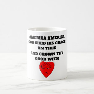 アメリカ兄弟愛 コーヒーマグカップ
