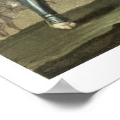 アメリカ先住民のチーフ付きコンキスタドール ポスター (角)