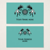 アメリカ先住民の文化 – サン踊りココペリ1 (正面&裏面)