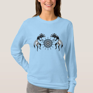 アメリカ先住民の文化 – サン踊りココペリ1 Tシャツ