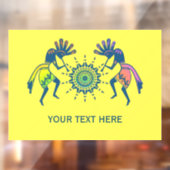 アメリカ先住民の文化 – サン踊りココペリ5 ウィンドウサイン (シート2)