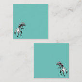 アメリカ先住民の文化 – 踊りココペリ1 ノートカード (正面/裏面)