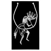 アメリカ先住民の文化 – 踊りココペリ2 スモールペーパーバッグ (裏面)