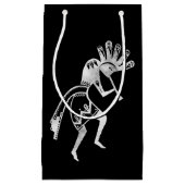 アメリカ先住民の文化 – 踊りココペリ2 スモールペーパーバッグ (正面)