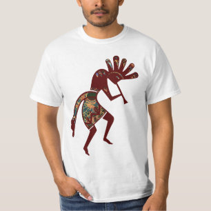 アメリカ先住民の文化 – 踊りココペリ3 Tシャツ