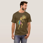 アメリカ先住民の文化 – 踊りココペリ5 Tシャツ (正面フル)