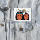 アメリカ先住民の日 缶バッジ (インサイチュ)