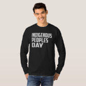 アメリカ先住民の日 Tシャツ (正面フル)
