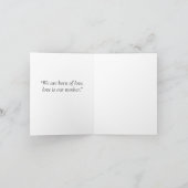 アメリカ先住民の母の日カード カード (内部)