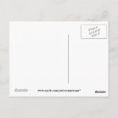 アメリカ先住民はがき ポストカード (裏面)