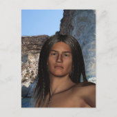 アメリカ先住民はがき ポストカード (正面)