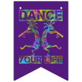 アメリカ先住民ココペリ – あなたの人生を踊る2 バンティングフラッグ (第2の旗)