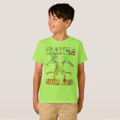 アメリカ先住民ココペリ – あなたの人生を踊る3 Tシャツ (正面フル)