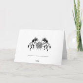 アメリカ先住民文化 – サン踊りココペリ2 カード (裏面)