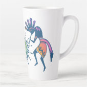 アメリカ先住民文化 – サン踊りココペリ5 カフェラテマグ (右)