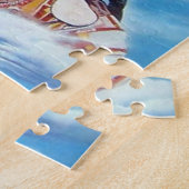 アメリカ先住民絵画の有名なインディアン長 ジグソーパズル (側面)